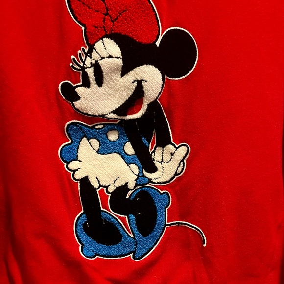 Disney’s Minnie Mouse sweatshirt with puff vinyl design - Picture 5 of 12